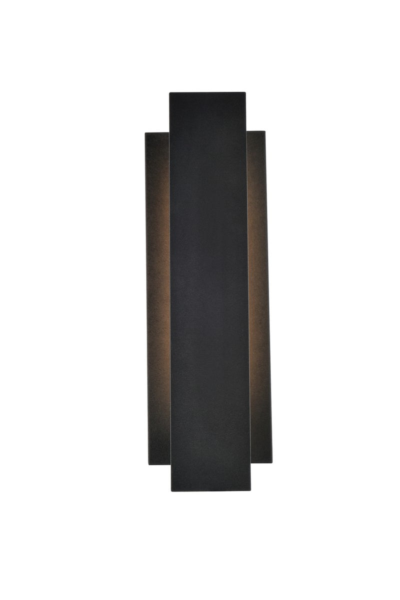 LED Outdoor Wall Lamp<br /><span style="color:#4AB0CE;">Entrega: 4-10 dias en USA</span><br /><span style="color:#4AB0CE;font-size:60%;">PREGUNTE POR ENTREGA EN PANAMA</span><br />Collection: Raine<br />Finish: black