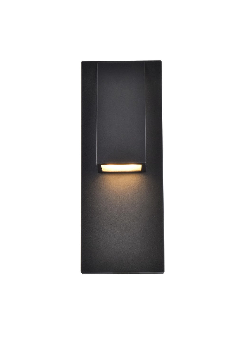 LED Outdoor Wall Lamp<br /><span style="color:#4AB0CE;">Entrega: 3-4 semanas en USA</span><br /><span style="color:#4AB0CE;font-size:60%;">PREGUNTE POR ENTREGA EN PANAMA</span><br />Collection: Raine<br />Finish: black