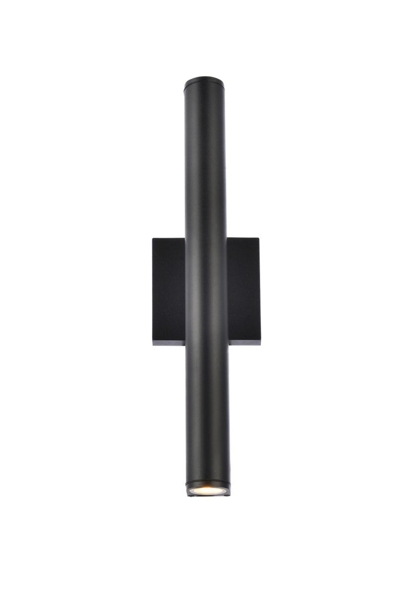 LED Outdoor Wall Lamp<br /><span style="color:#4AB0CE;">Entrega: 4-10 dias en USA</span><br /><span style="color:#4AB0CE;font-size:60%;">PREGUNTE POR ENTREGA EN PANAMA</span><br />Collection: Raine<br />Finish: black