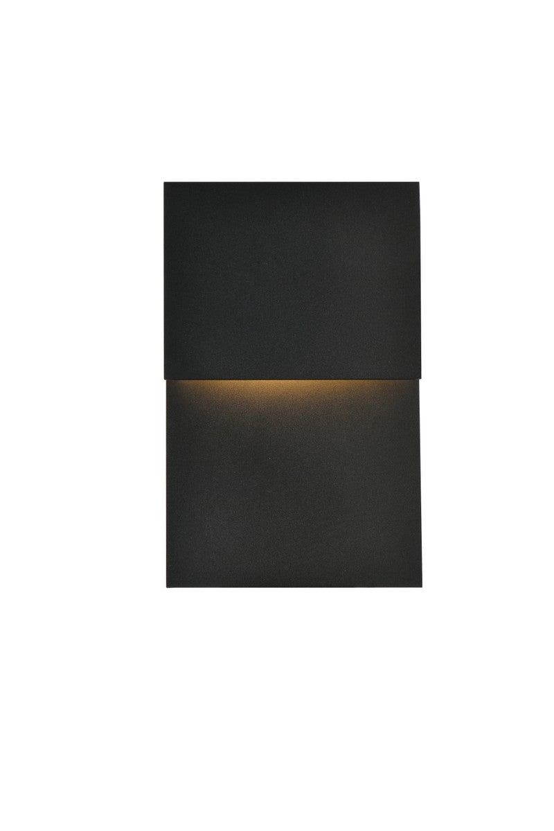LED Outdoor Wall Lamp<br /><span style="color:#4AB0CE;">Entrega: 4-10 dias en USA</span><br /><span style="color:#4AB0CE;font-size:60%;">PREGUNTE POR ENTREGA EN PANAMA</span><br />Collection: Raine<br />Finish: black
