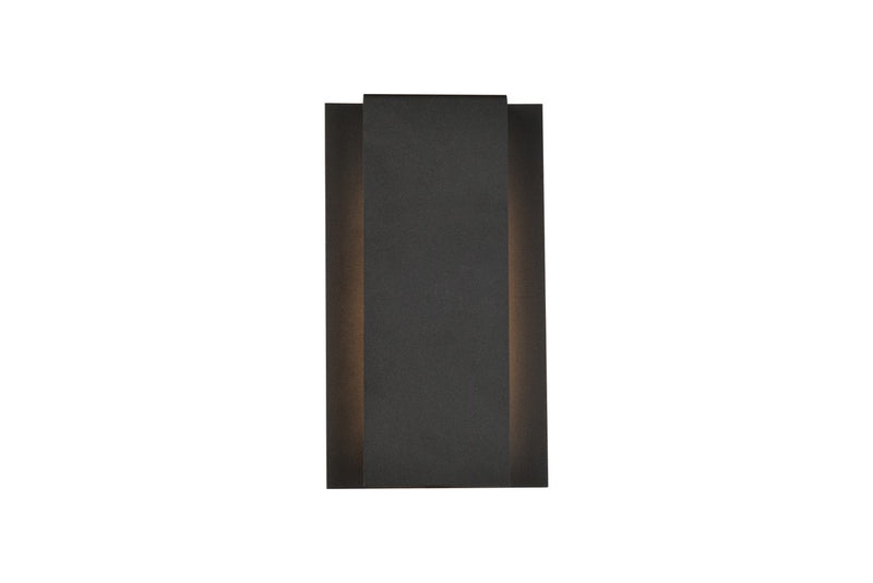 LED Outdoor Wall Lamp<br /><span style="color:#4AB0CE;">Entrega: 4-10 dias en USA</span><br /><span style="color:#4AB0CE;font-size:60%;">PREGUNTE POR ENTREGA EN PANAMA</span><br />Collection: Raine<br />Finish: black