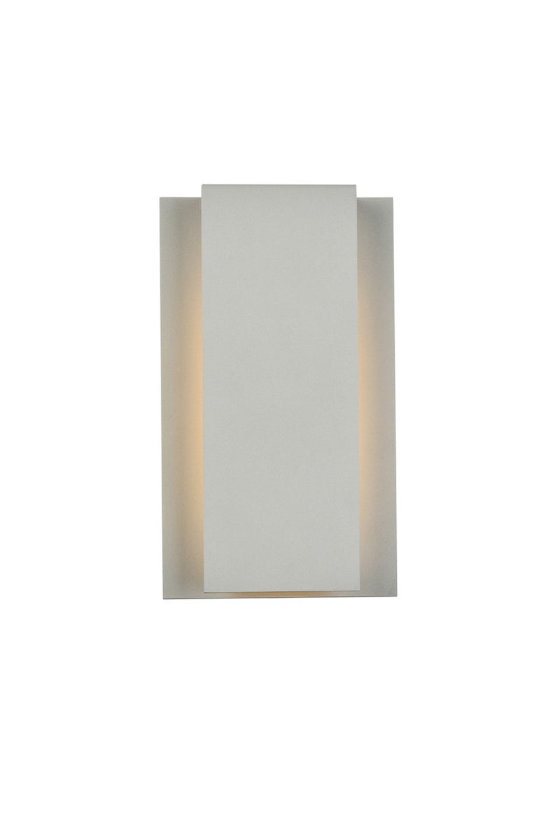 LED Outdoor Wall Lamp<br /><span style="color:#4AB0CE;">Entrega: 4-10 dias en USA</span><br /><span style="color:#4AB0CE;font-size:60%;">PREGUNTE POR ENTREGA EN PANAMA</span><br />Collection: Raine<br />Finish: Silver