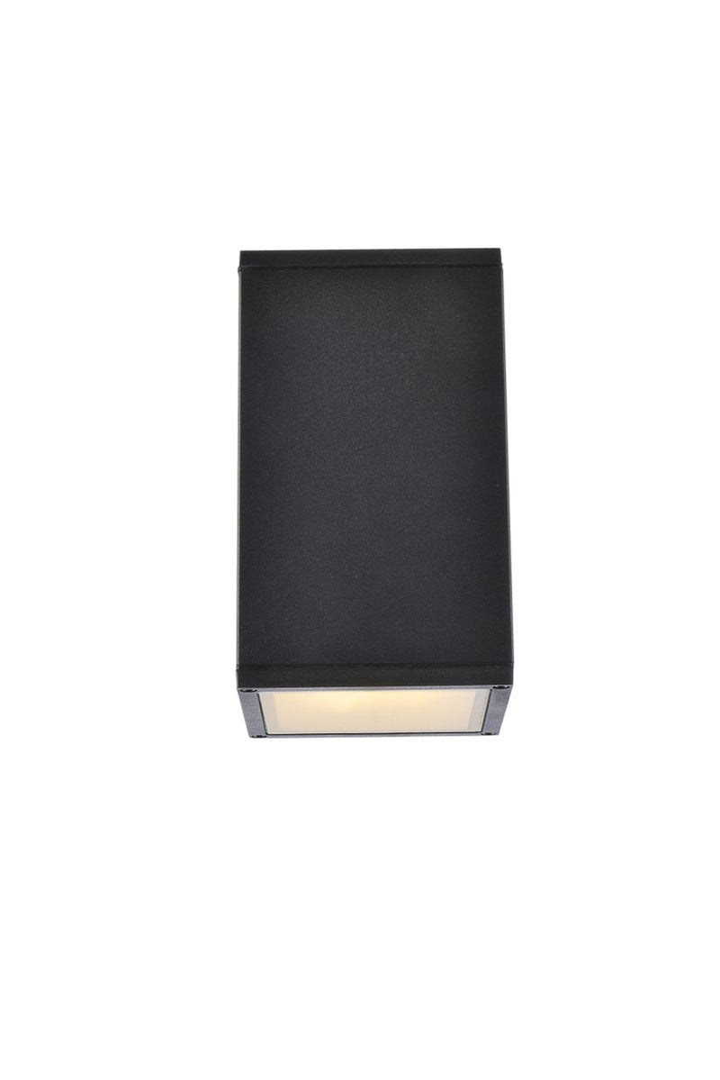 Outdoor Wall Mount<br /><span style="color:#4AB0CE;">Entrega: 4-10 dias en USA</span><br /><span style="color:#4AB0CE;font-size:60%;">PREGUNTE POR ENTREGA EN PANAMA</span><br />Collection: Raine<br />Finish: Black