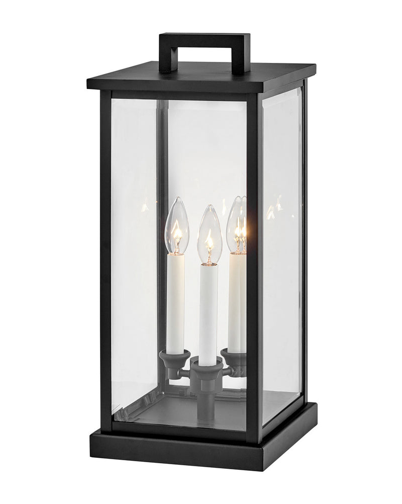 Hinkley - 20017BK - LED Pier Mount - Weymouth - Black
