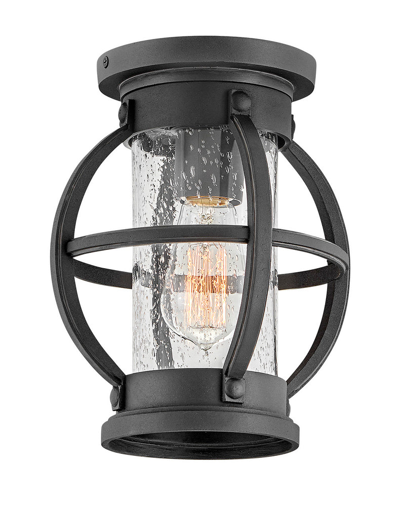 Hinkley - 21003MB - LED Flush Mount - Chatham - Museum Black