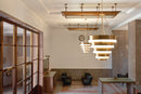 LED Chandelier<br /><span style="color:#4AB0CE;">Entrega: 4-10 dias en USA</span><br /><span style="color:#4AB0CE;font-size:60%;">PREGUNTE POR ENTREGA EN PANAMA</span><br />Collection: Echelon<br />Finish: Heritage Brass
