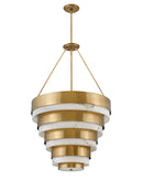 LED Chandelier<br /><span style="color:#4AB0CE;">Entrega: 4-10 dias en USA</span><br /><span style="color:#4AB0CE;font-size:60%;">PREGUNTE POR ENTREGA EN PANAMA</span><br />Collection: Echelon<br />Finish: Heritage Brass