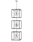 Hinkley - 46318BLK-PN - LED Chandelier - Aros - Black