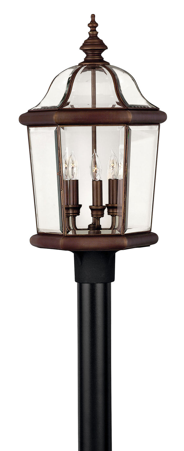Hinkley - 2451CB - LED Post Top or Pier Mount Lantern - Augusta - Copper Bronze