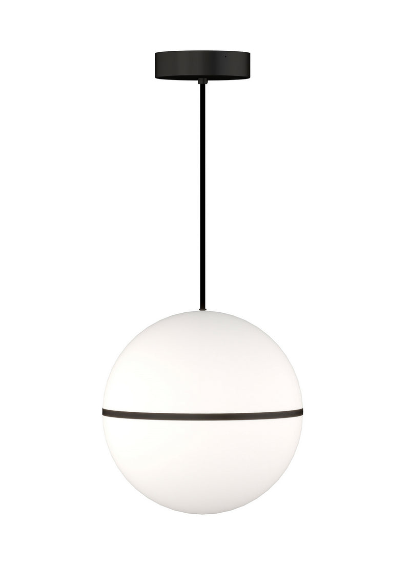 Visual Comfort Modern - 700TDHNE13B-LED930 - LED Pendant - Hanea - Nightshade Black