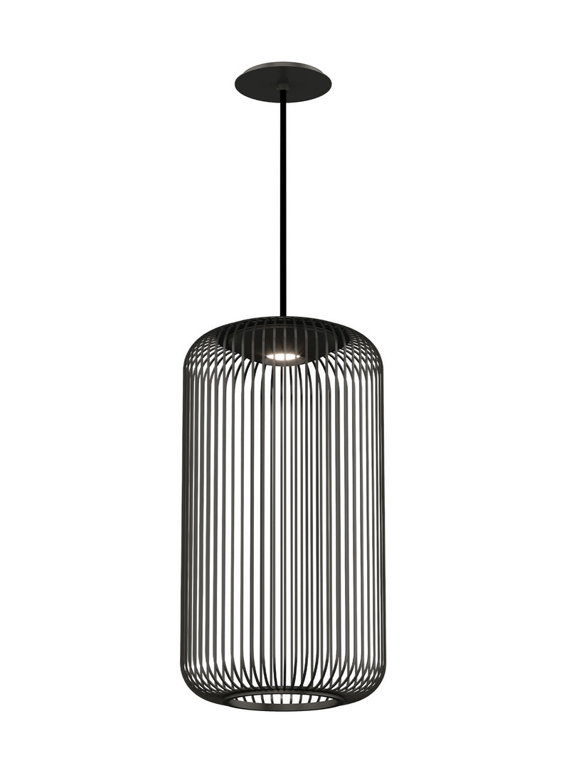 LED Pendant<br /><span style="color:#4AB0CE;">Entrega: 4-10 dias en USA</span><br /><span style="color:#4AB0CE;font-size:60%;">PREGUNTE POR ENTREGA EN PANAMA</span><br />Collection: Kai<br />Finish: Nightshade Black