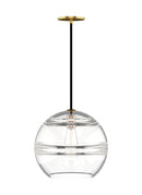Visual Comfort Modern - 700TDSDNLPCR-LED927 - LED Pendant - Sedona - Aged Brass