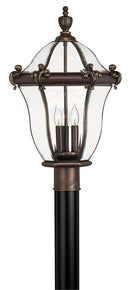 Hinkley - 2441CB - LED Post Top or Pier Mount Lantern - San Clemente - Copper Bronze