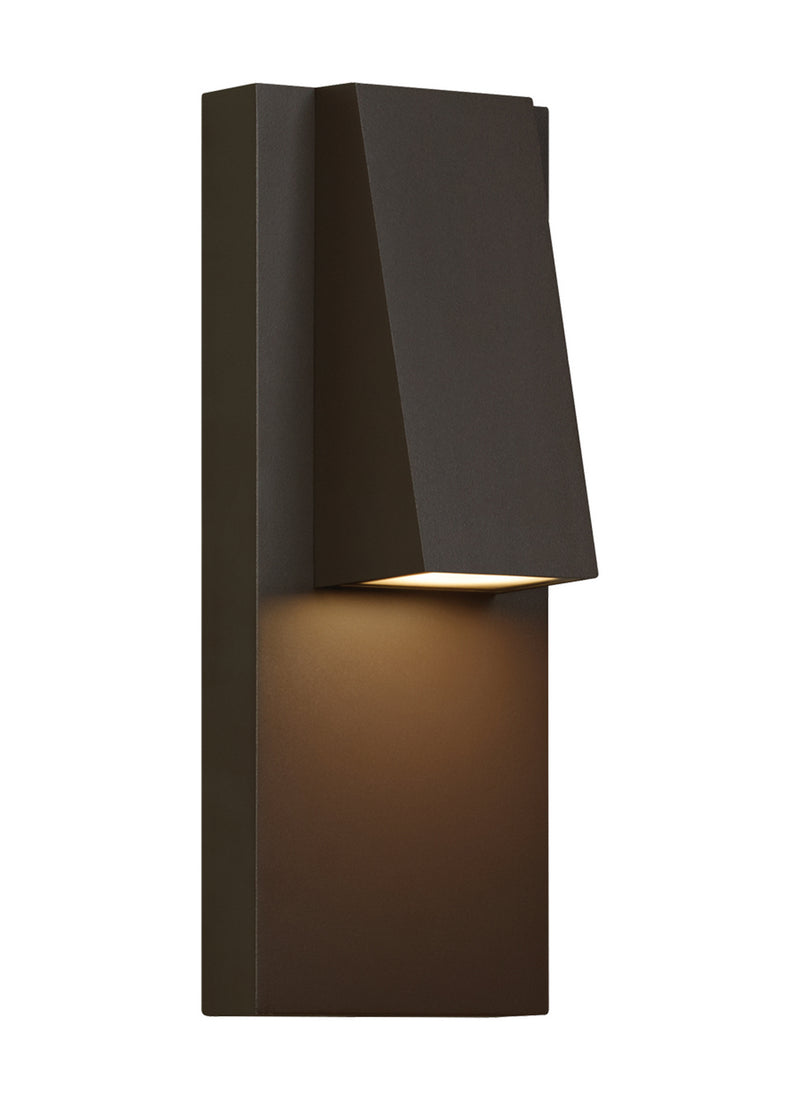 Visual Comfort Modern - 700WSPEAKZ-LEDWD - LED Outdoor Wall Lantern - Peak - Bronze