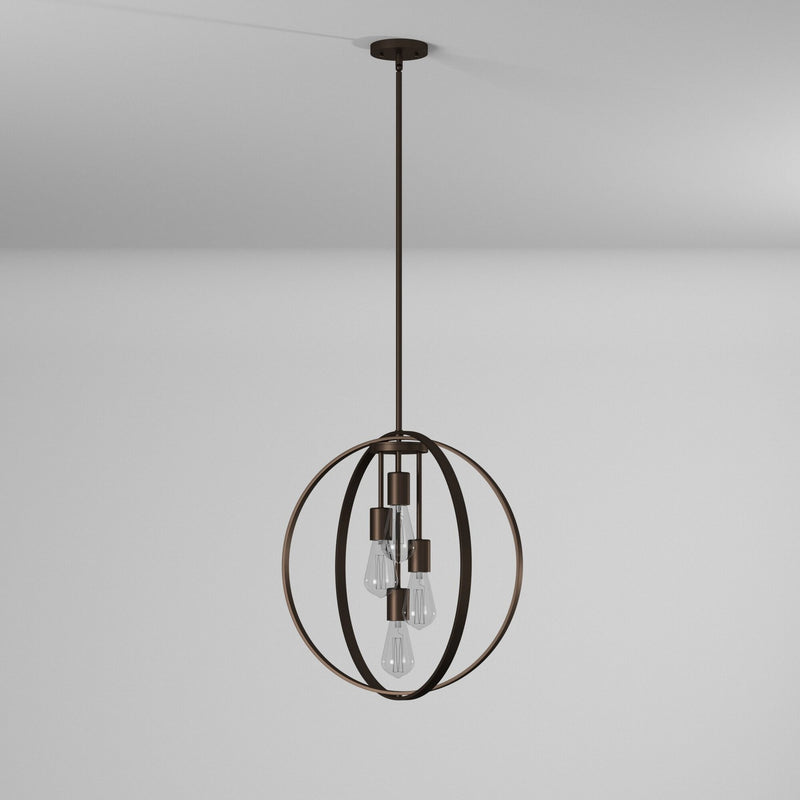 Four Light Chandelier<br /><span style="color:#4AB0CE;">Entrega: 4-10 dias en USA</span><br /><span style="color:#4AB0CE;font-size:60%;">PREGUNTE POR ENTREGA EN PANAMA</span><br />Collection: Newport<br />Finish: Oil Rubbed Bronze