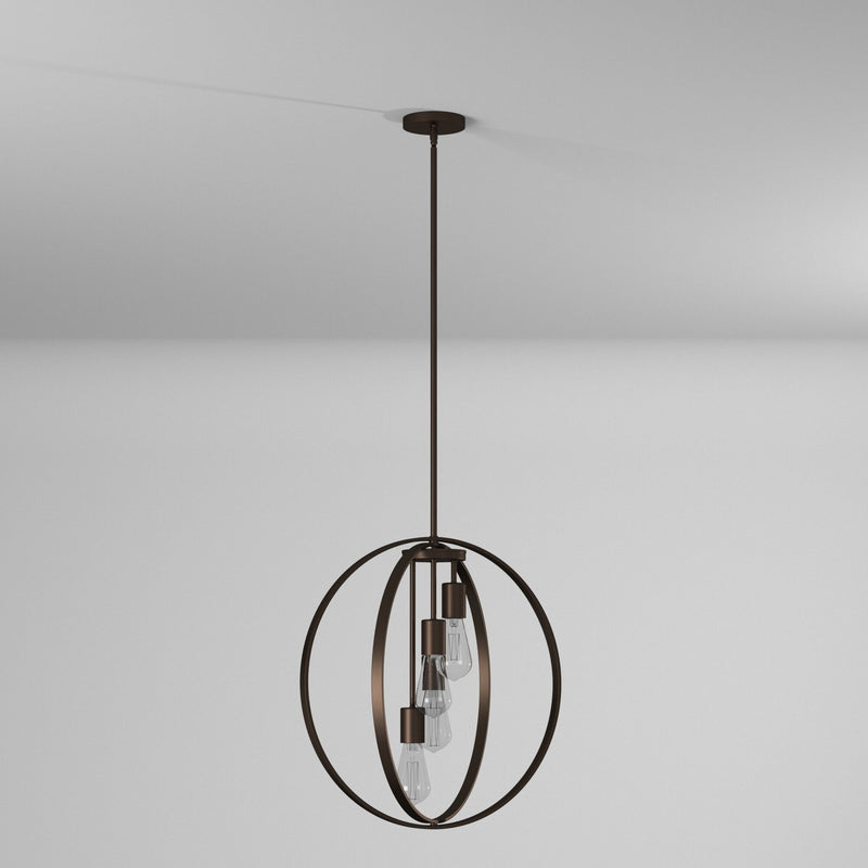 Four Light Chandelier<br /><span style="color:#4AB0CE;">Entrega: 4-10 dias en USA</span><br /><span style="color:#4AB0CE;font-size:60%;">PREGUNTE POR ENTREGA EN PANAMA</span><br />Collection: Newport<br />Finish: Oil Rubbed Bronze