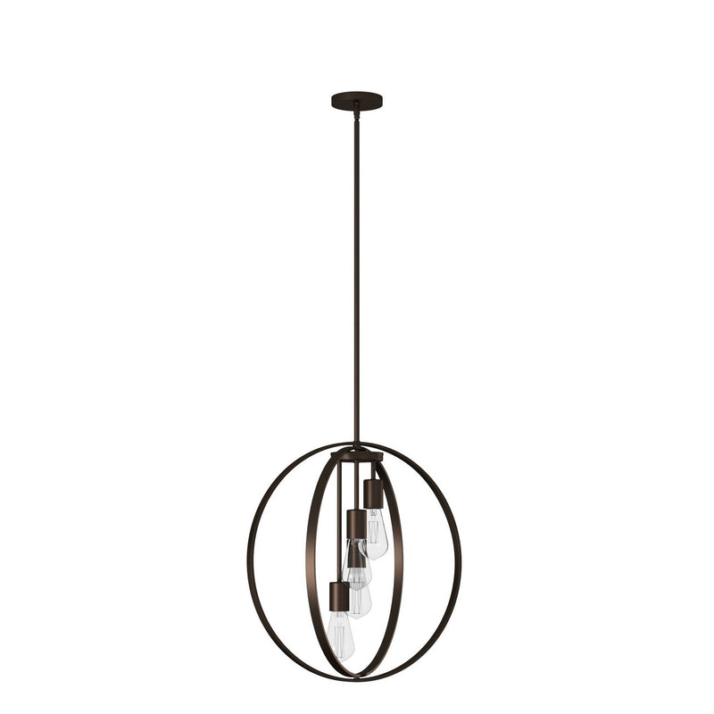 Four Light Chandelier<br /><span style="color:#4AB0CE;">Entrega: 4-10 dias en USA</span><br /><span style="color:#4AB0CE;font-size:60%;">PREGUNTE POR ENTREGA EN PANAMA</span><br />Collection: Newport<br />Finish: Oil Rubbed Bronze