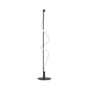 LED Floor Lamp<br /><span style="color:#4AB0CE;">Entrega: 4-10 dias en USA</span><br /><span style="color:#4AB0CE;font-size:60%;">PREGUNTE POR ENTREGA EN PANAMA</span><br />Collection: Cursive<br />Finish: Black