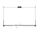 LED Pendant<br /><span style="color:#4AB0CE;">Entrega: 4-10 dias en USA</span><br /><span style="color:#4AB0CE;font-size:60%;">PREGUNTE POR ENTREGA EN PANAMA</span><br />Collection: Cursive<br />Finish: Black