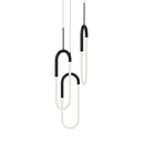 LED Pendant<br /><span style="color:#4AB0CE;">Entrega: 4-10 dias en USA</span><br /><span style="color:#4AB0CE;font-size:60%;">PREGUNTE POR ENTREGA EN PANAMA</span><br />Collection: Huron<br />Finish: Black