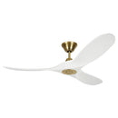 52" Ceiling Fan<br /><span style="color:#4AB0CE;">Entrega: 4-10 dias en USA</span><br /><span style="color:#4AB0CE;font-size:60%;">PREGUNTE POR ENTREGA EN PANAMA</span><br />Collection: Maverick<br />Finish: Burnished Brass