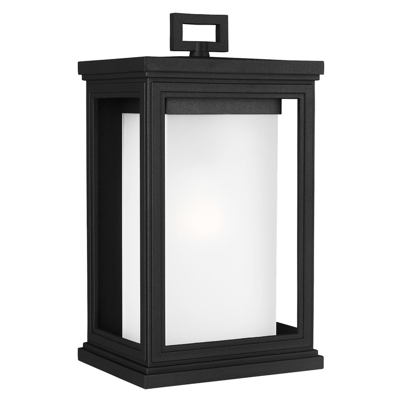 Generation Lighting - OL12901TXB - One Light Outdoor Wall Lantern - Roscoe - Textured Black