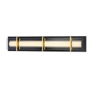George Kovacs - P1513-707-L - LED Bath - Midnight Gold - Sand Black With Honey Gold
