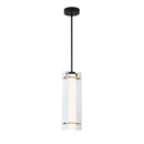 George Kovacs - P1519-707-L - LED Pendant - Midnight Gold - Sand Black With Honey Gold