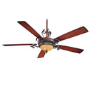 Minka Aire - F715DL-STW - 68"Ceiling Fan - Napoli - Sterling Walnut