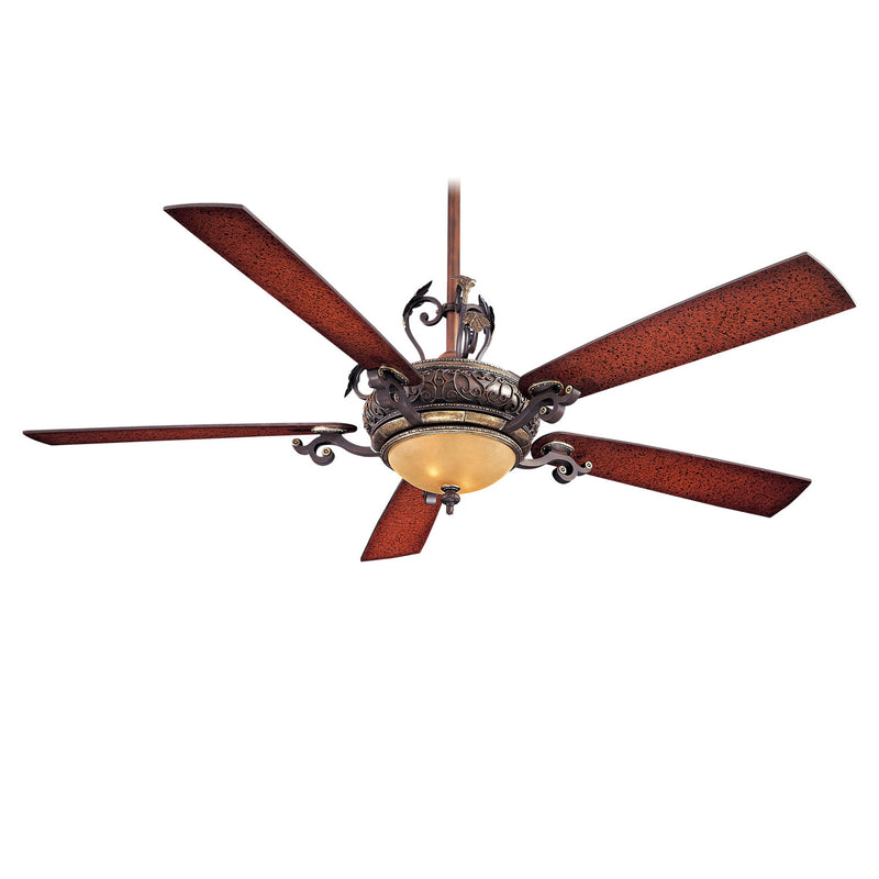 Minka Aire - F715DL-STW - 68"Ceiling Fan - Napoli - Sterling Walnut