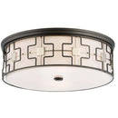 Minka-Lavery - 1846-105-L - LED Flush Mount - Flush Mount - Dark Grey w/Polished Nickel