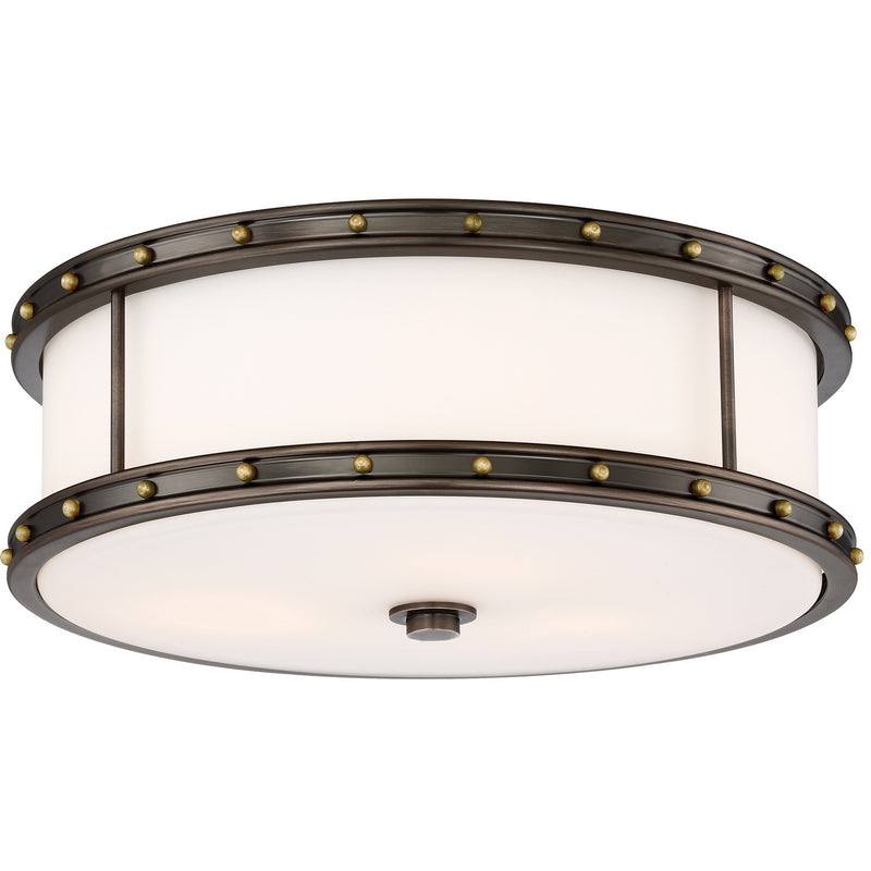 Minka-Lavery - 827-103-L - LED Flush Mount - Harvard Court Bronze W/Liberty