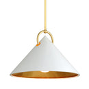 Corbett Lighting - 290-41-GL/SWH - One Light Pendant - Charm - Gold Leaf