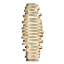 Corbett Lighting - 128-13-WSL - Three Light Wall Sconce - Vertigo - Warm Silver Leaf