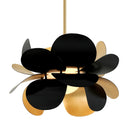 Corbett Lighting - 308-42-GL/SBK - One Light Chandelier - Ginger - Gold Leaf