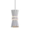 Corbett Lighting - 313-41-GSW - One Light Pendant - Moxy - Gesso White
