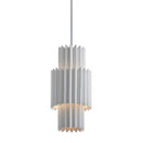 Corbett Lighting - 313-42-GSW - One Light Pendant - Moxy - Gesso White