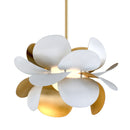 Corbett Lighting - 314-41-GL/SWH - One Light Chandelier - Ginger - Gold Leaf