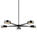 Troy Lighting - F7335-TBK/BCR - Five Light Chandelier - Allisio - Texture Black