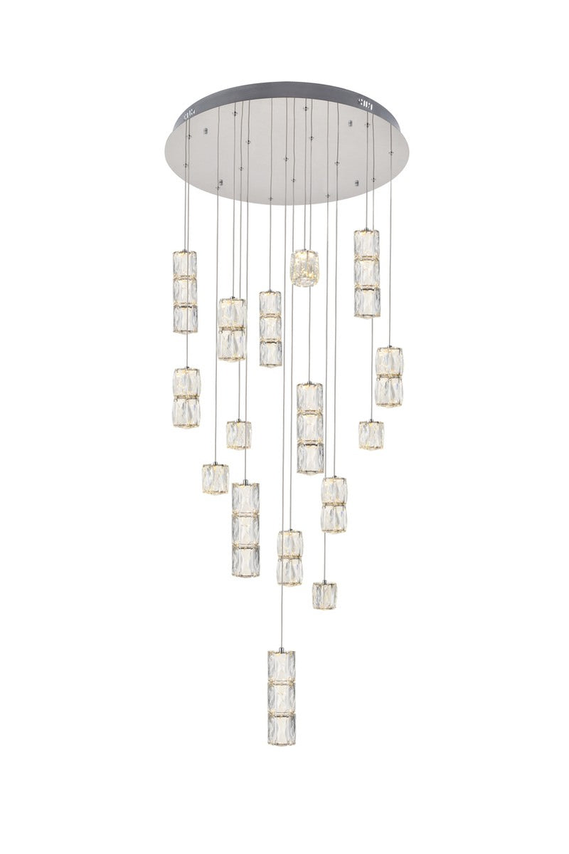 LED Pendant<br /><span style="color:#4AB0CE;">Entrega: 4-10 dias en USA</span><br /><span style="color:#4AB0CE;font-size:60%;">PREGUNTE POR ENTREGA EN PANAMA</span><br />Collection: Polaris<br />Finish: Chrome