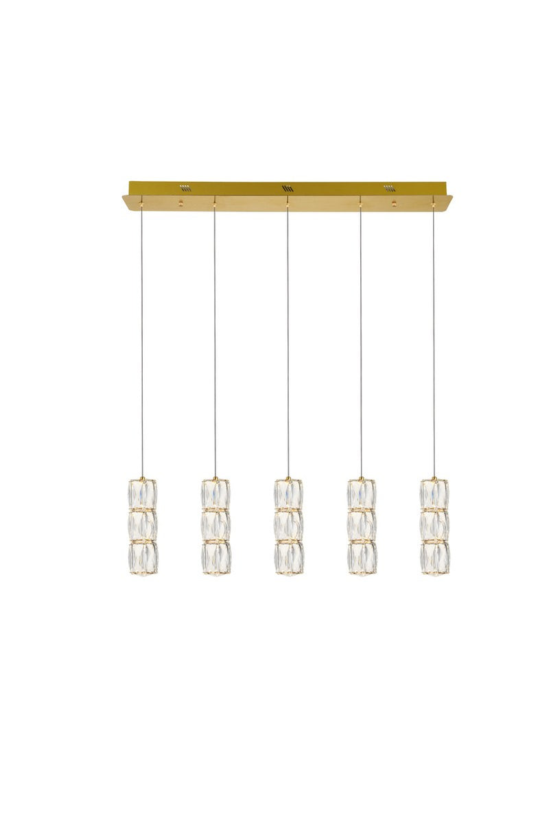 LED Pendant<br /><span style="color:#4AB0CE;">Entrega: 4-10 dias en USA</span><br /><span style="color:#4AB0CE;font-size:60%;">PREGUNTE POR ENTREGA EN PANAMA</span><br />Collection: Polaris<br />Finish: Gold