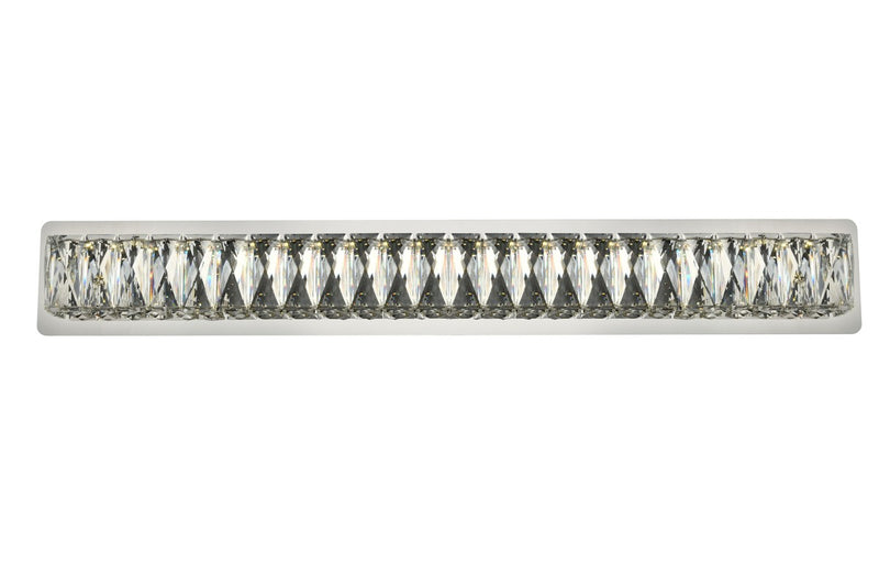 LED Bath Sconce<br /><span style="color:#4AB0CE;">Entrega: 4-10 dias en USA</span><br /><span style="color:#4AB0CE;font-size:60%;">PREGUNTE POR ENTREGA EN PANAMA</span><br />Collection: Monroe<br />Finish: Chrome