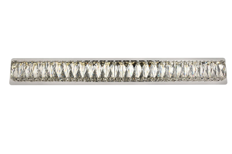 LED Bath Sconce<br /><span style="color:#4AB0CE;">Entrega: 4-10 dias en USA</span><br /><span style="color:#4AB0CE;font-size:60%;">PREGUNTE POR ENTREGA EN PANAMA</span><br />Collection: Monroe<br />Finish: Chrome