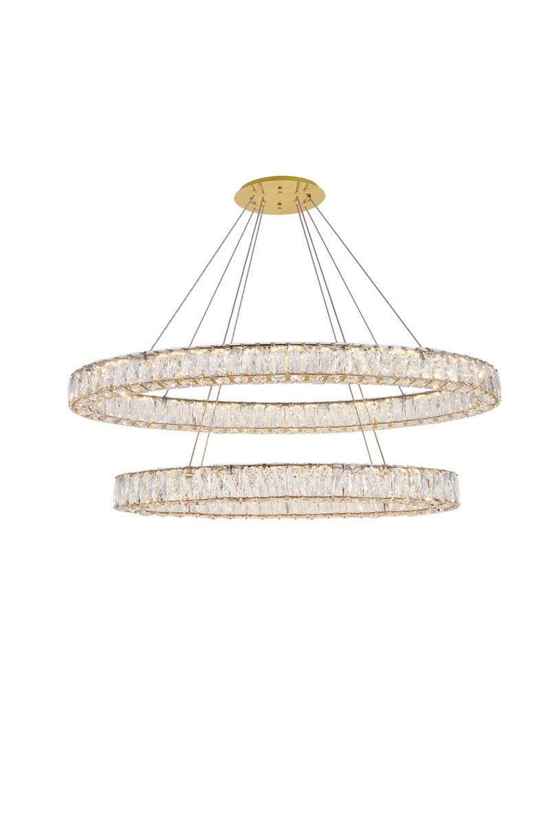 LED Chandelier<br /><span style="color:#4AB0CE;">Entrega: 4-10 dias en USA</span><br /><span style="color:#4AB0CE;font-size:60%;">PREGUNTE POR ENTREGA EN PANAMA</span><br />Collection: Monroe<br />Finish: Gold