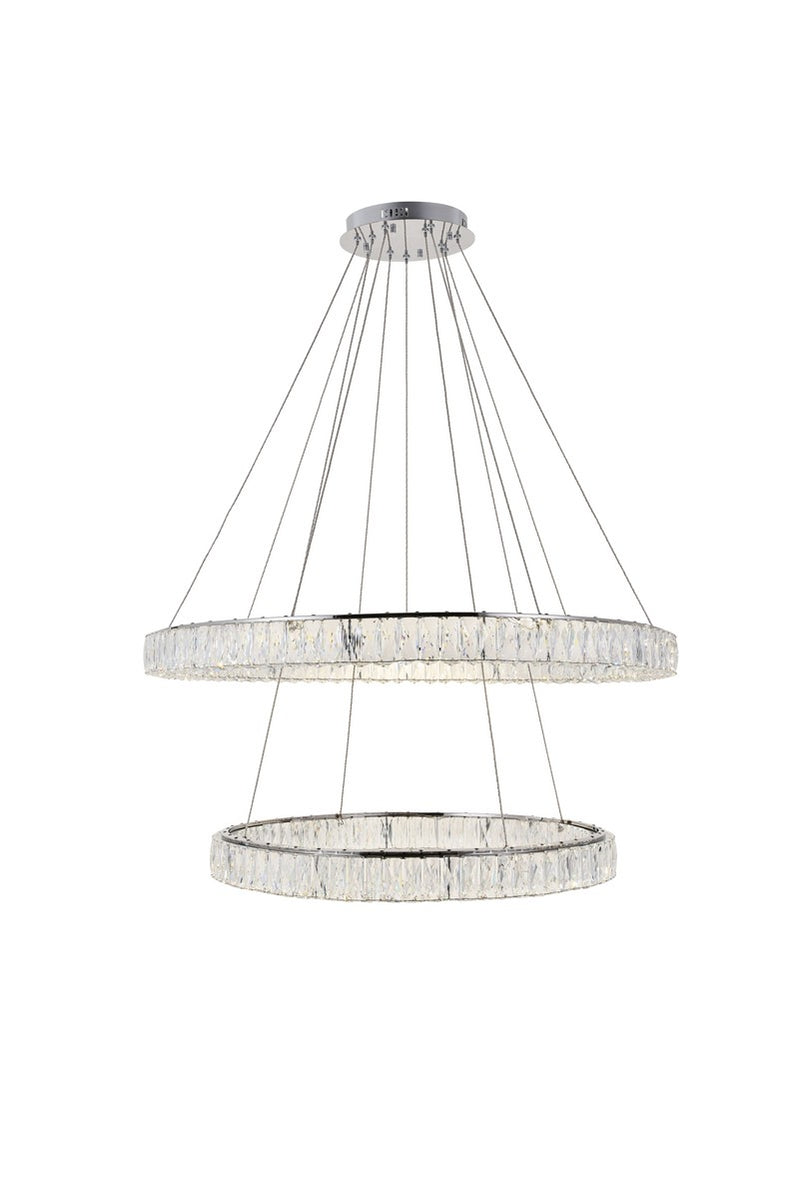 LED Chandelier<br /><span style="color:#4AB0CE;">Entrega: 4-10 dias en USA</span><br /><span style="color:#4AB0CE;font-size:60%;">PREGUNTE POR ENTREGA EN PANAMA</span><br />Collection: Monroe<br />Finish: Chrome