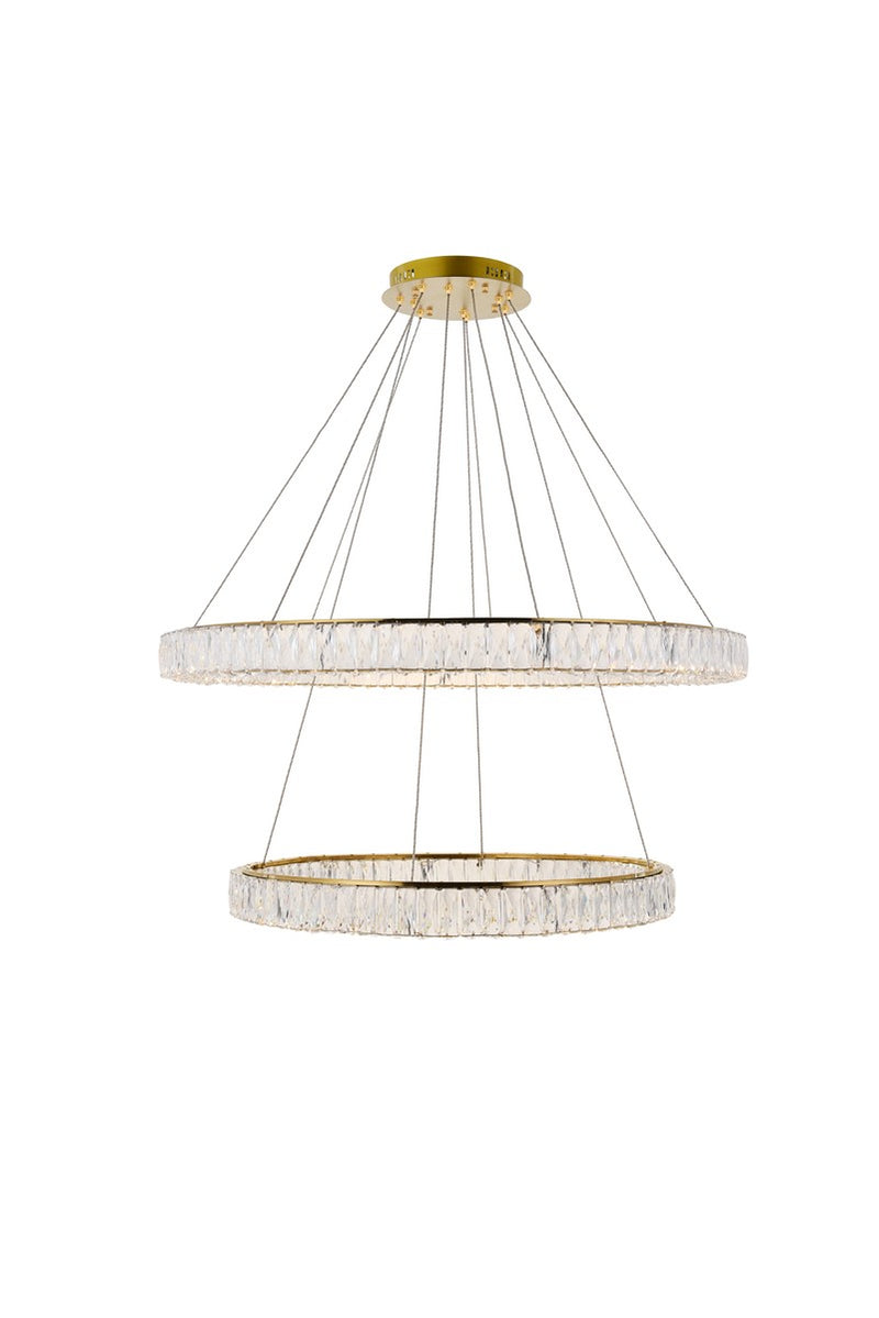 LED Chandelier<br /><span style="color:#4AB0CE;">Entrega: 15-16 semanas en USA</span><br /><span style="color:#4AB0CE;font-size:60%;">PREGUNTE POR ENTREGA EN PANAMA</span><br />Collection: Monroe<br />Finish: Gold