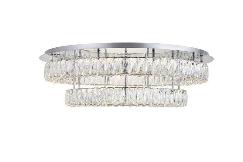 LED Flush Mount<br /><span style="color:#4AB0CE;">Entrega: 4-10 dias en USA</span><br /><span style="color:#4AB0CE;font-size:60%;">PREGUNTE POR ENTREGA EN PANAMA</span><br />Collection: Monroe<br />Finish: Chrome