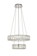 LED Chandelier<br /><span style="color:#4AB0CE;">Entrega: 4-10 dias en USA</span><br /><span style="color:#4AB0CE;font-size:60%;">PREGUNTE POR ENTREGA EN PANAMA</span><br />Collection: Monroe<br />Finish: Chrome
