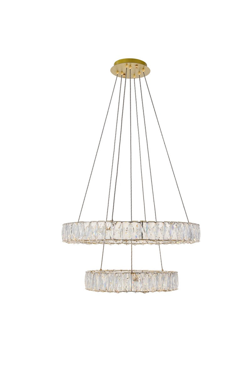 LED Pendant<br /><span style="color:#4AB0CE;">Entrega: 4-10 dias en USA</span><br /><span style="color:#4AB0CE;font-size:60%;">PREGUNTE POR ENTREGA EN PANAMA</span><br />Collection: Monroe<br />Finish: Gold