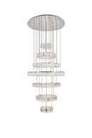 LED Chandelier<br /><span style="color:#4AB0CE;">Entrega: 4-10 dias en USA</span><br /><span style="color:#4AB0CE;font-size:60%;">PREGUNTE POR ENTREGA EN PANAMA</span><br />Collection: Monroe<br />Finish: Chrome